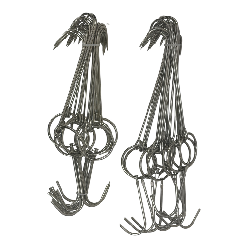 [SKGG] BBQ Hooks  烧炉双挂钩10个扎