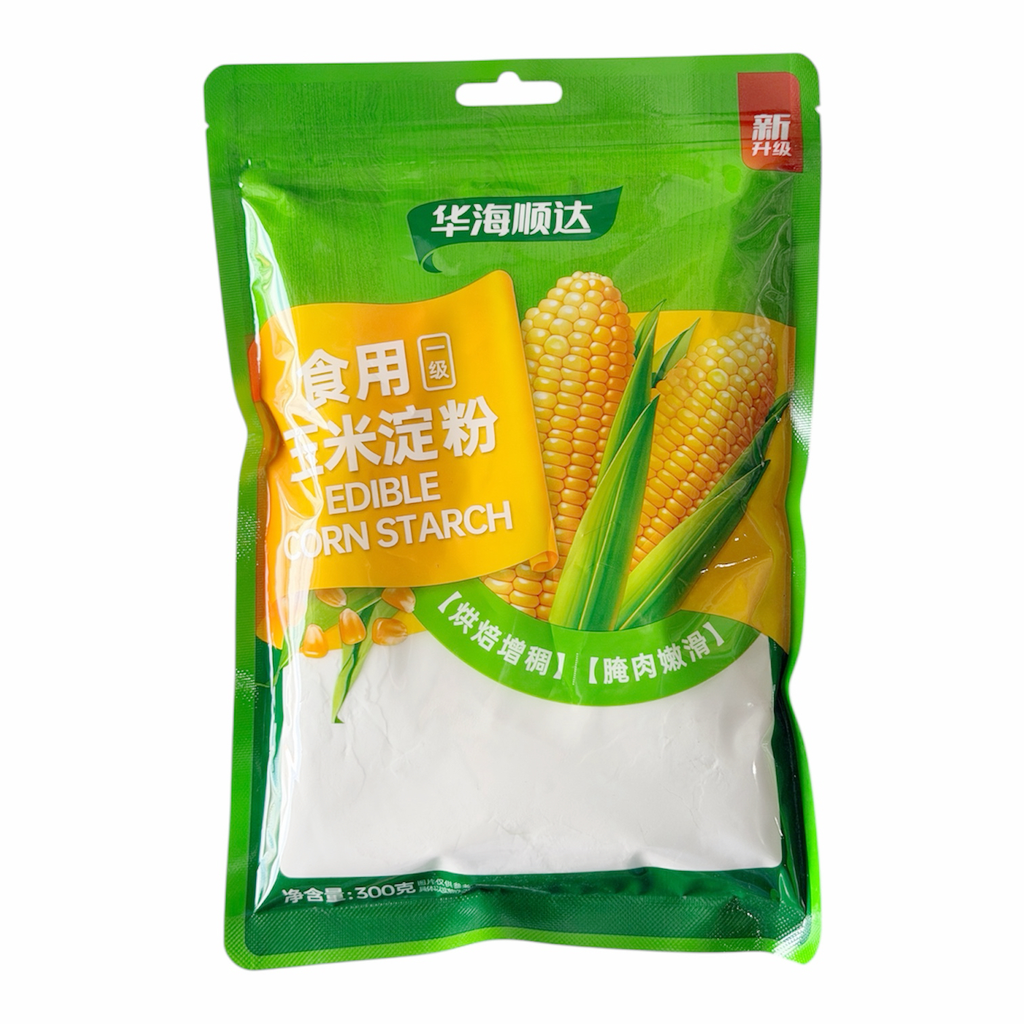 [HHSDYMDF] HHSD Corn Starch 300g 华海顺达食用玉米淀粉