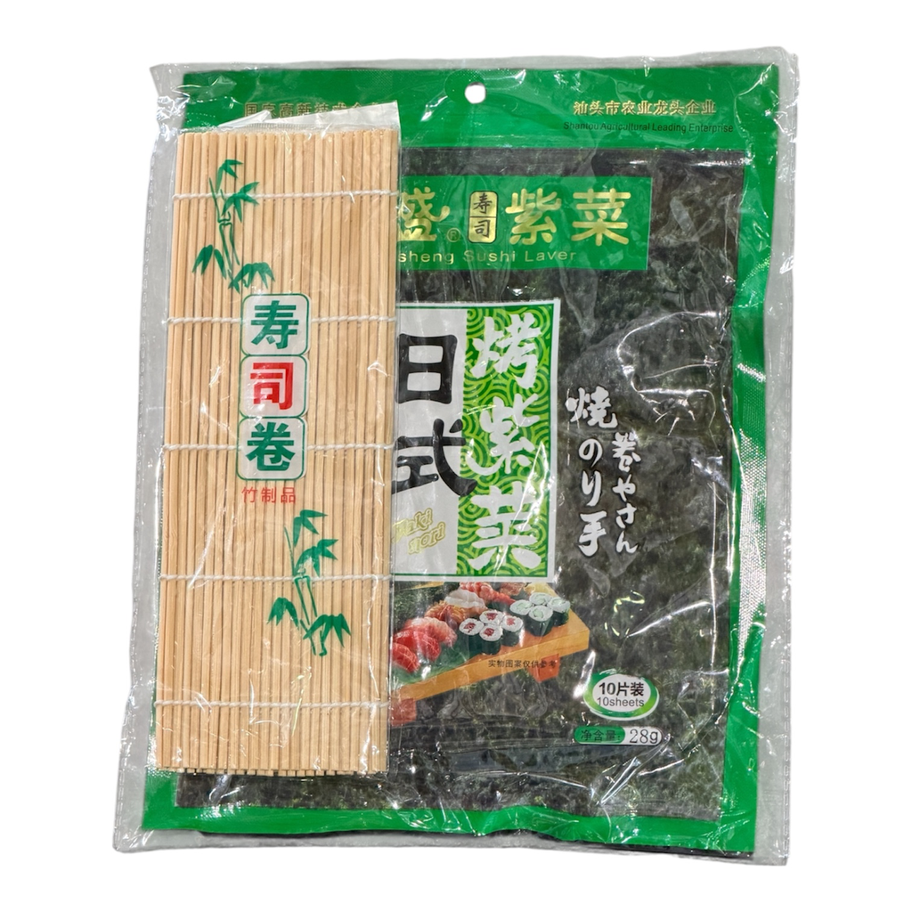 [JSSSHT] JS Sushi Seaweed佳盛紫菜优质寿司专用海苔 60G