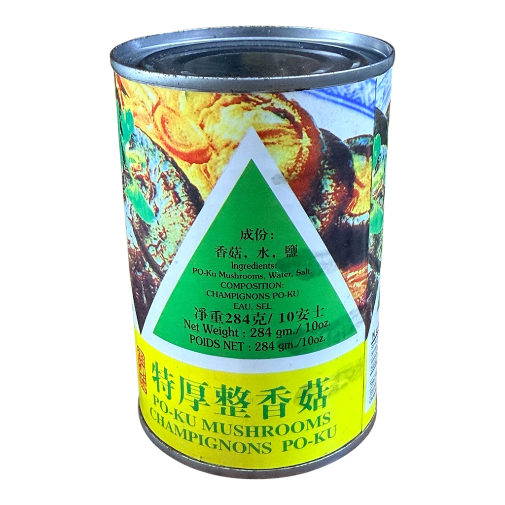 [GZXDG284] LH Po-Ku Black Mushrooms Whole 284g 小黑整东菇