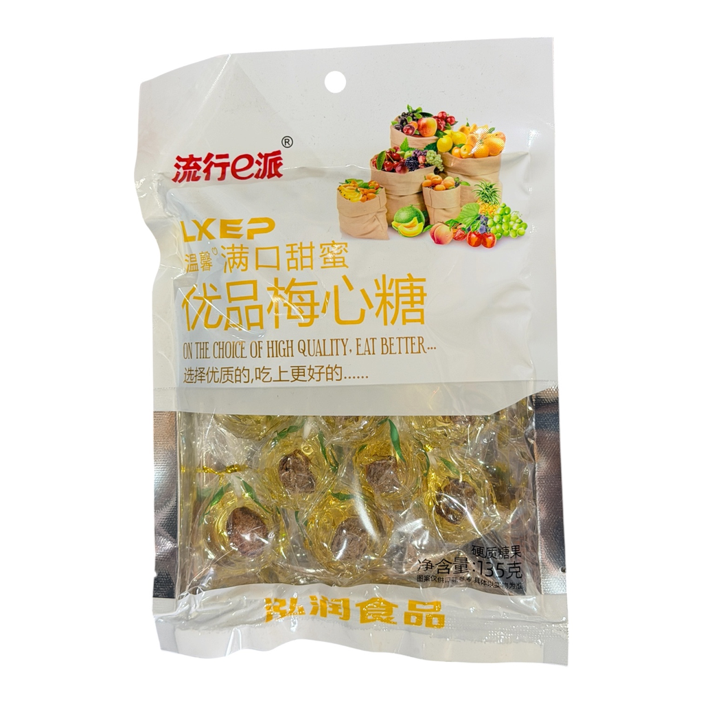 LXEP Plum Heart Loli Candy 135g  流行E派优品-梅心棒