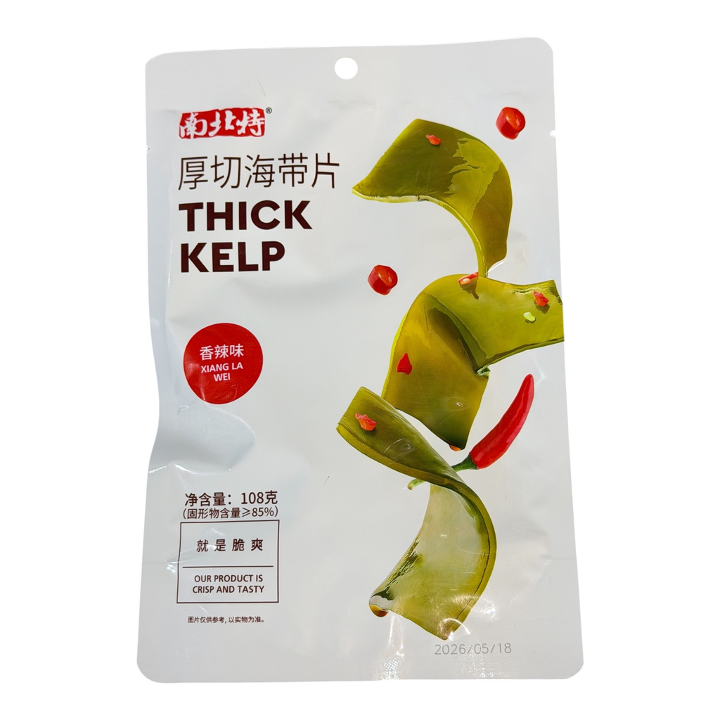 NBT Spicy Seaweed 108g 南北特厚切海带片（香辣）