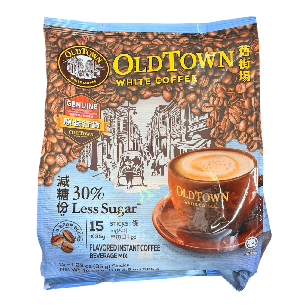 Old Town 30% Less Sugar White Coffee 15s 旧街场减糖份白咖啡