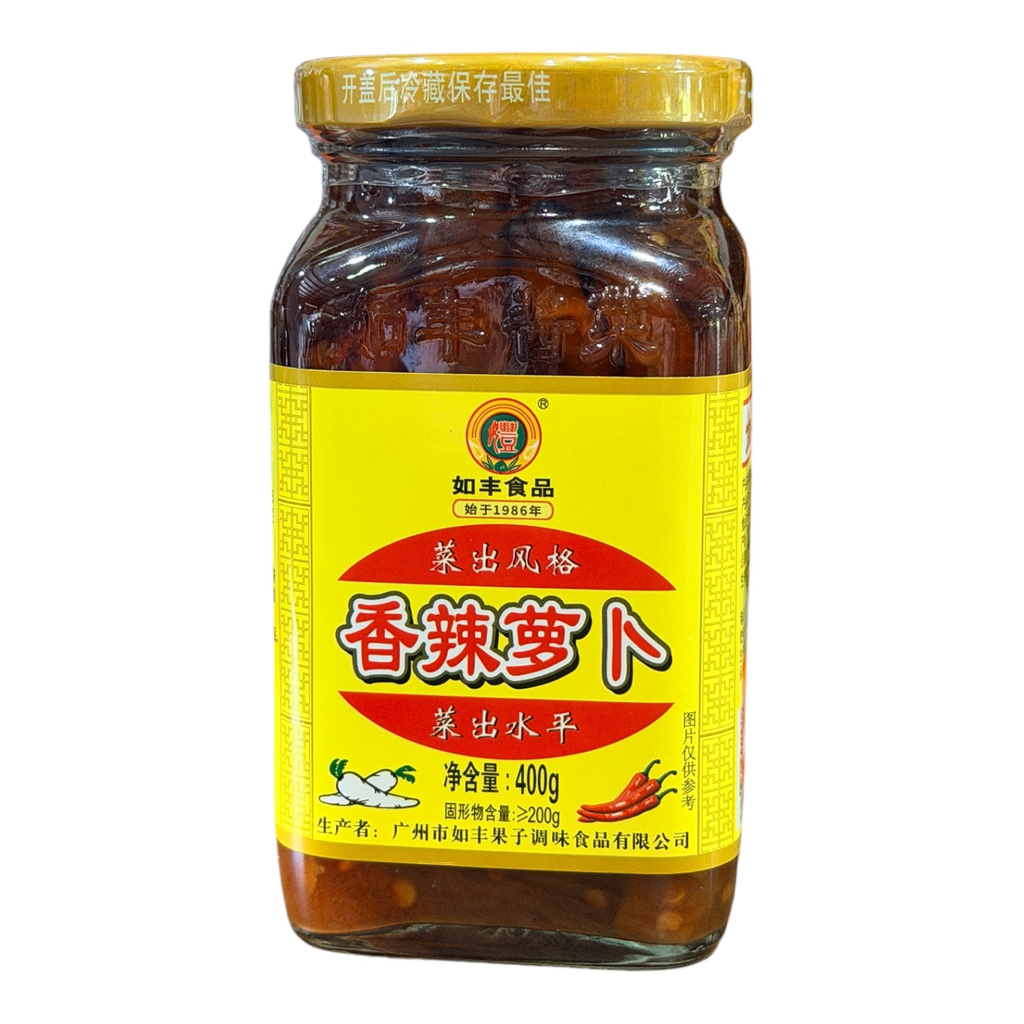 RF Spicy Pickled Radish 400g 如丰辣萝卜
