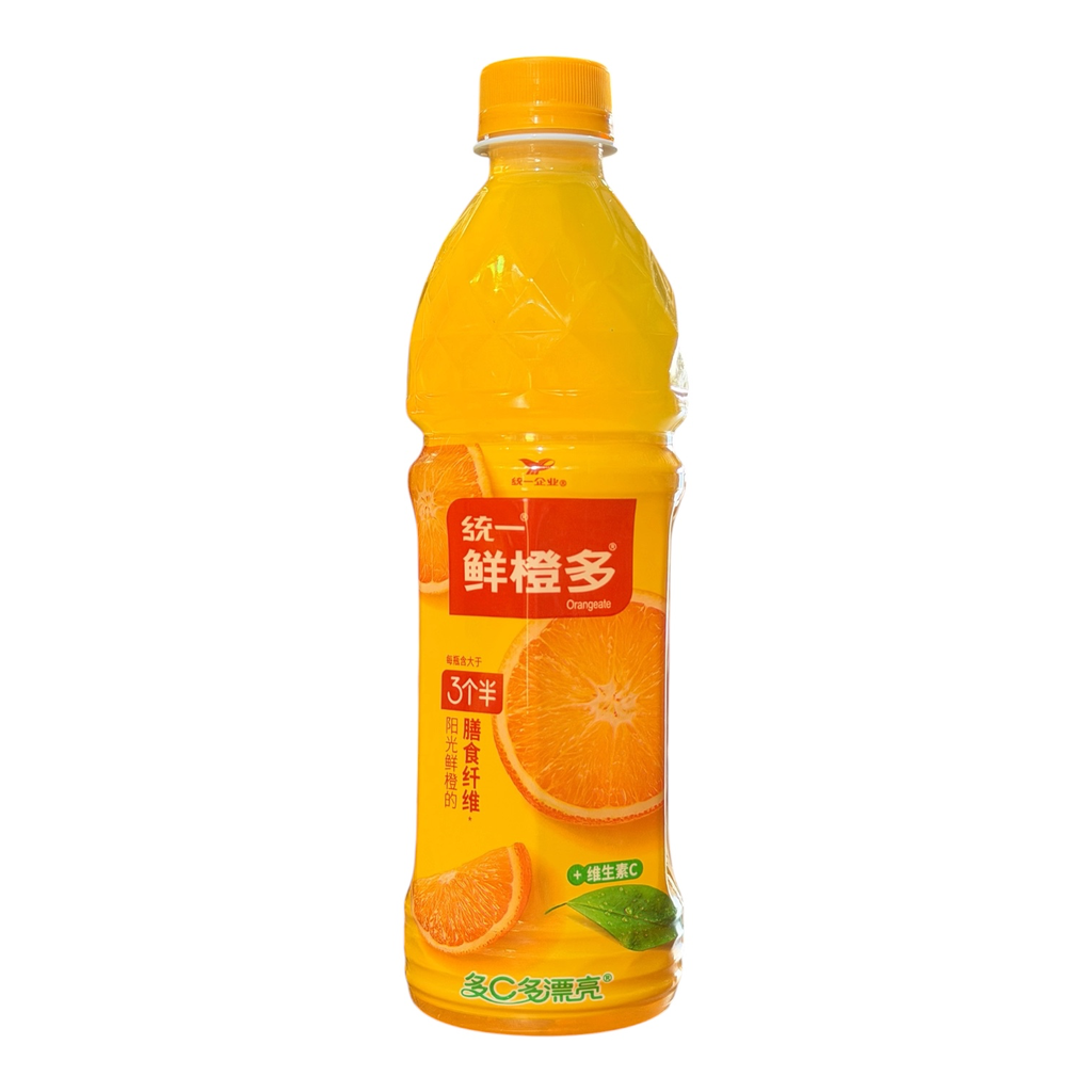 TY Orange Drink 450ml 统一鲜橙多橙汁