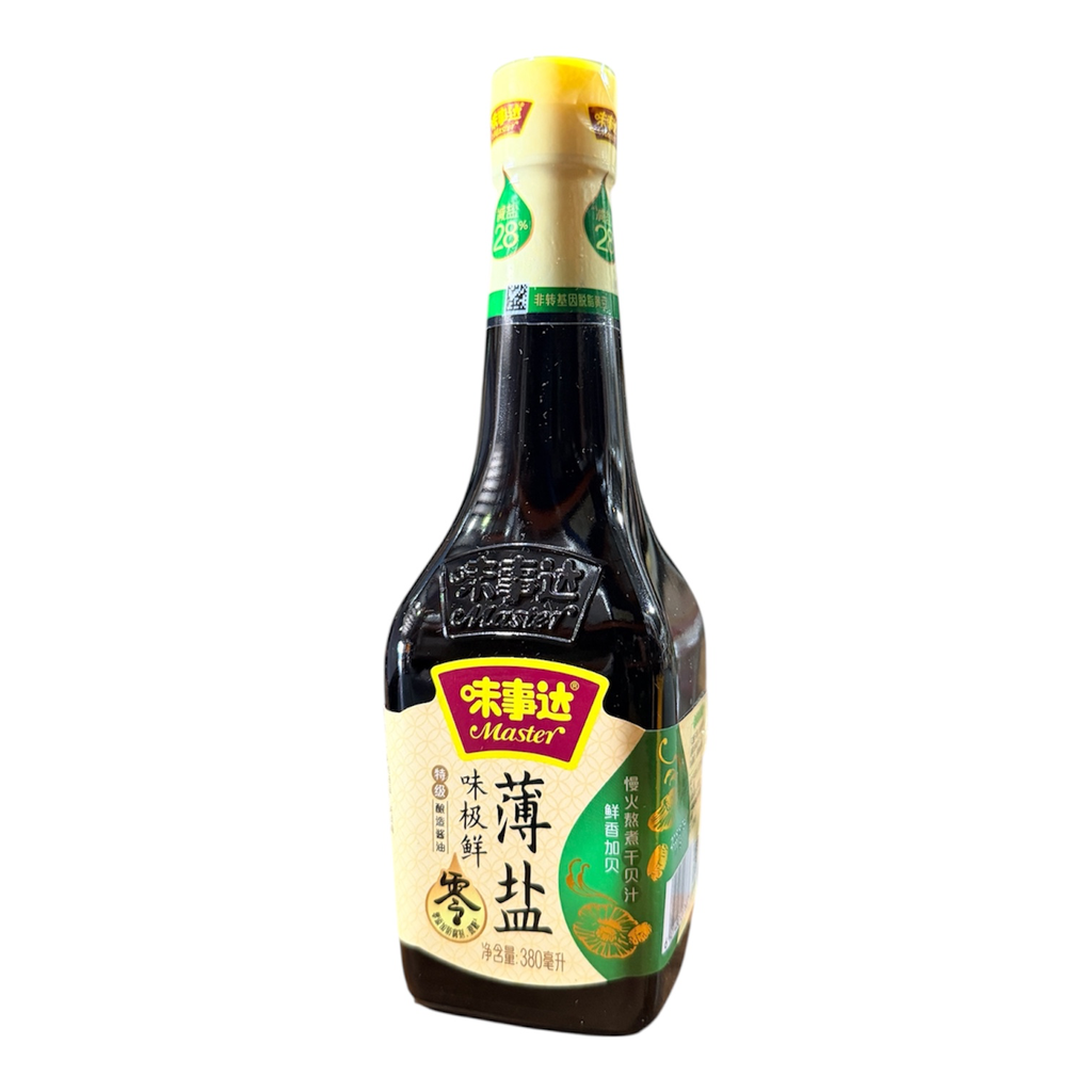 WSD Less Salt Soy Sauce 380ml 味事达薄盐味极鲜特级酿造酱油