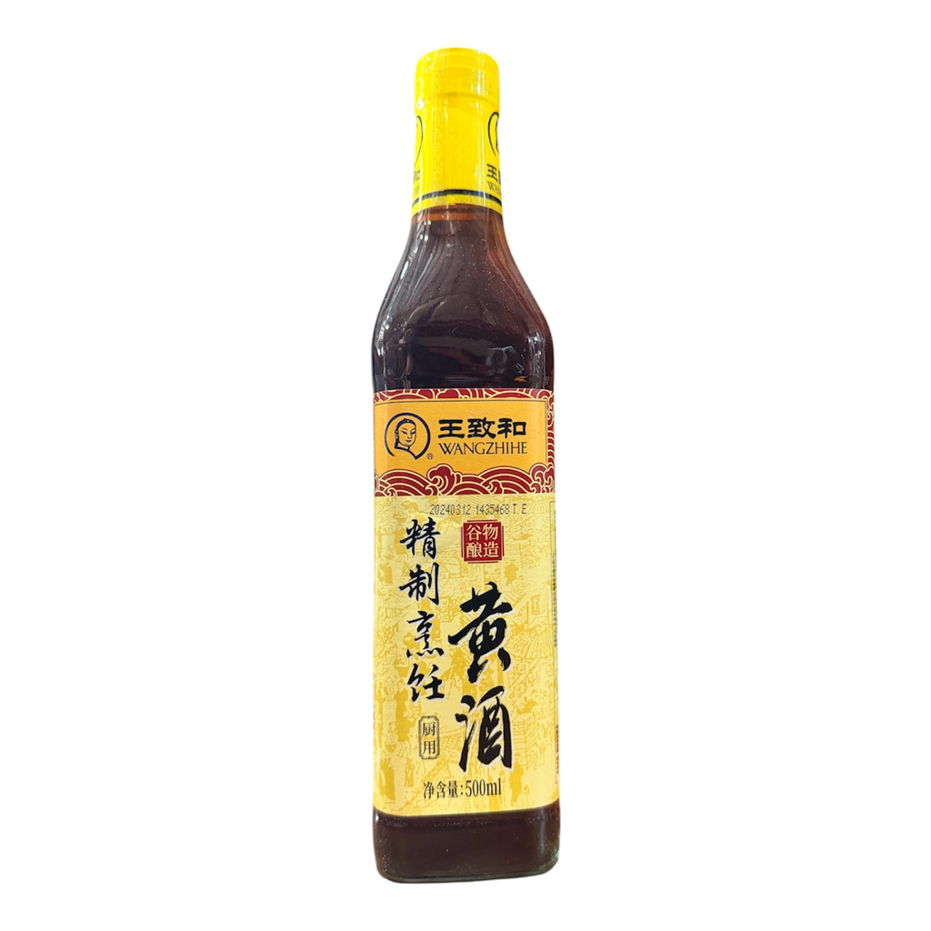 WZH Yellow Rice Wine 500ml 王致和精制烹饪黄酒