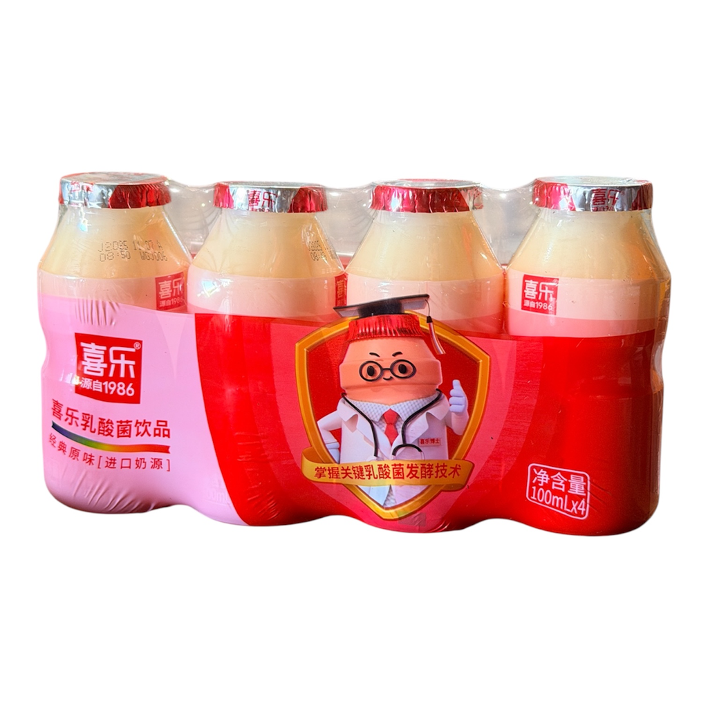 [XILEYW] XL  Original Flav Soy Drink95ml*4 喜乐经典原味乳酸菌