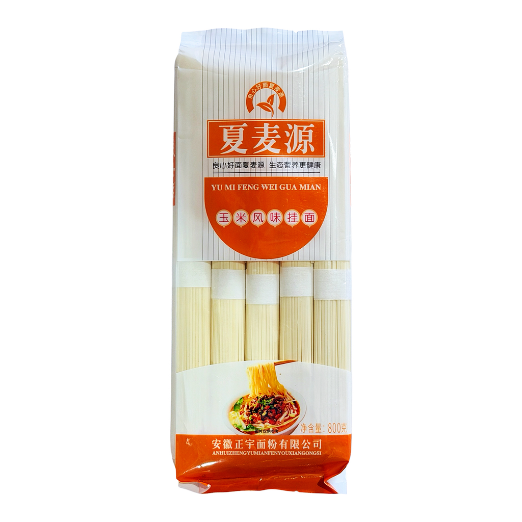 XMY Corn Flavored Noodles 800g 夏麦源玉米风味挂面