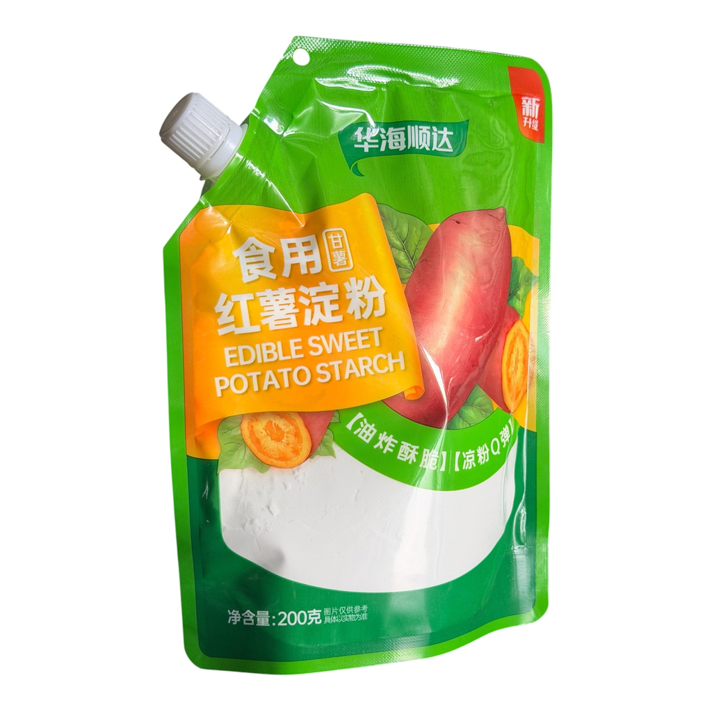 HHSD Sweet Potato Starch 200G 华海顺达红薯淀粉（吸嘴）