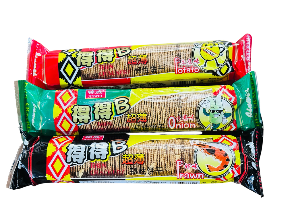 JW Shrimp Flavor Biscuits 100g 锦威得得B饼干