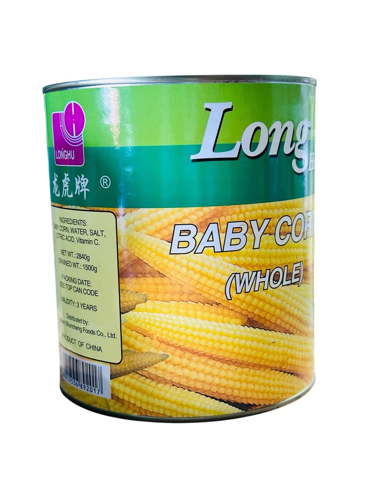 LH Whole Baby Corn 2840g 大玉米笋
