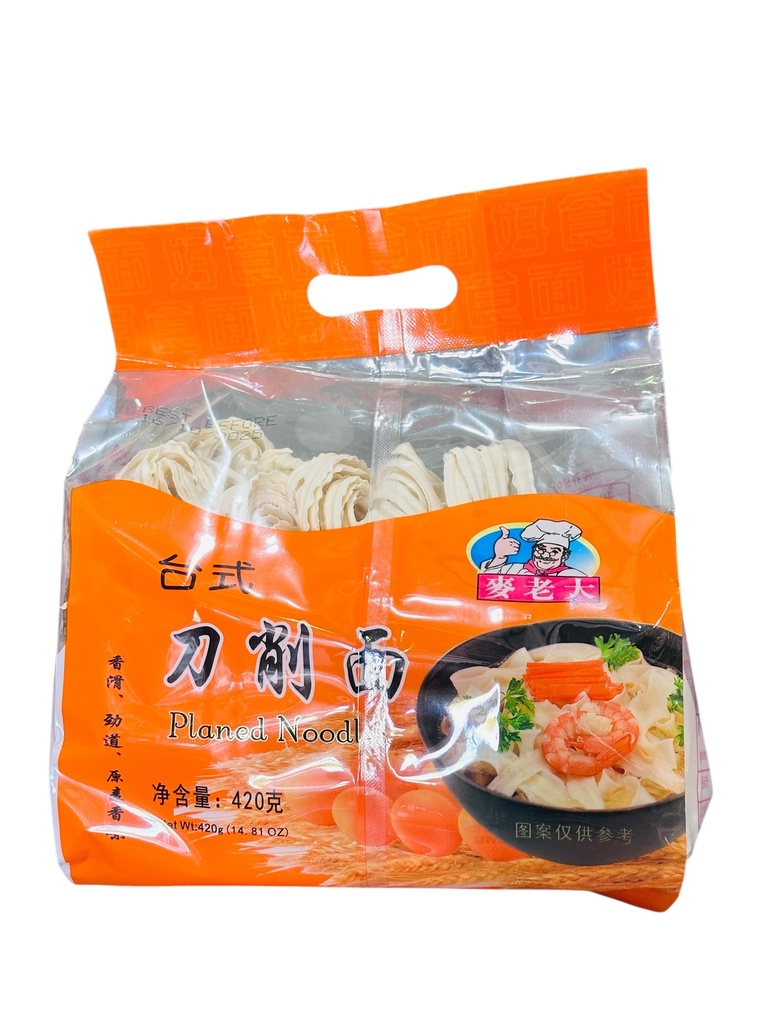 MLD Sliced Noodles 420g 麦老大刀削面