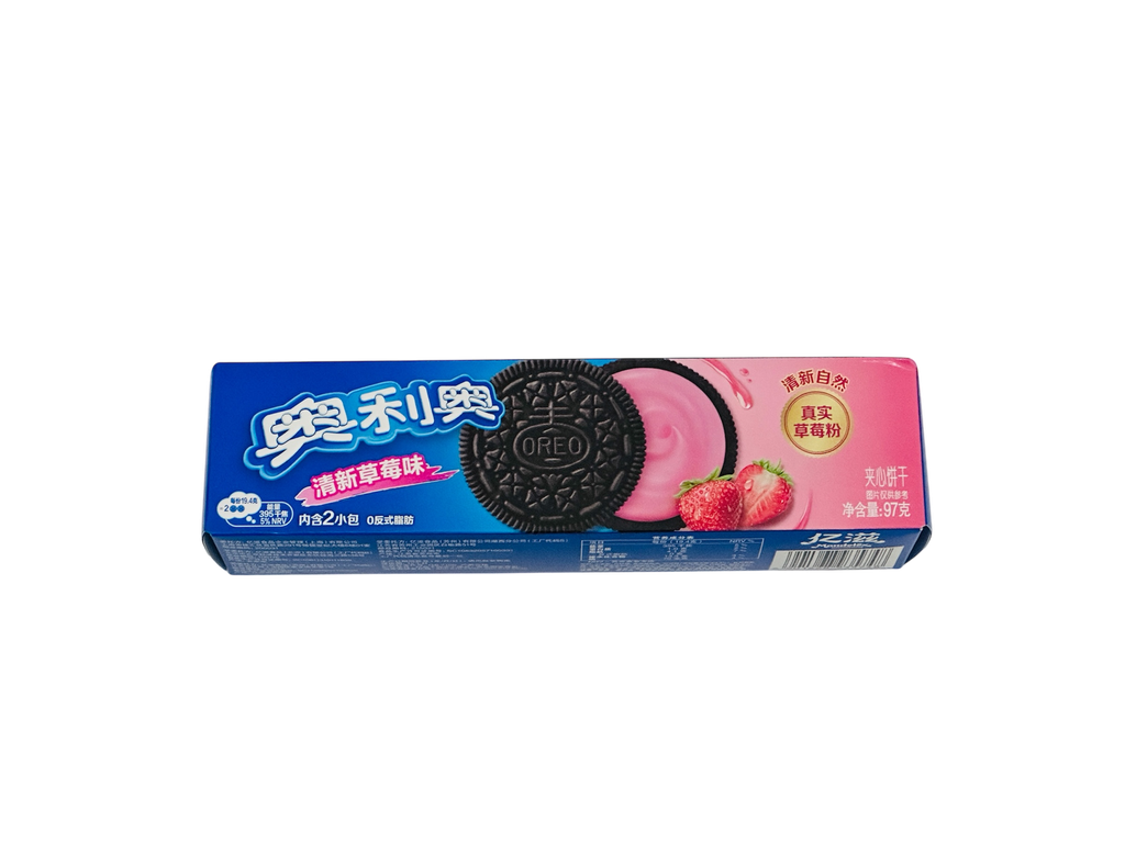 OLO Strawberry Biscuits 116g 单条奥利奥草莓味