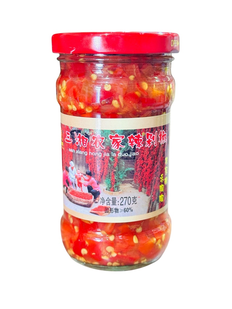 SX Chili Sauce 270g  三湘农家剁辣椒
