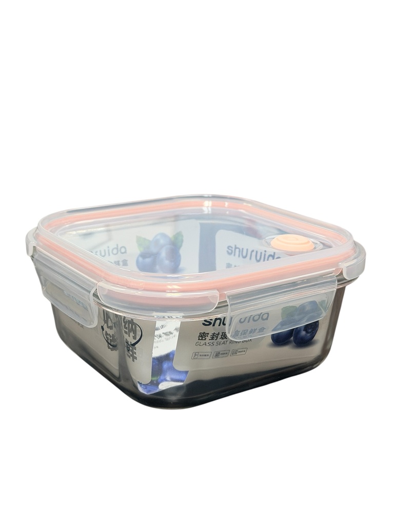 SRD Glass Food Container 800ml  舒瑞达玻璃保鲜盒