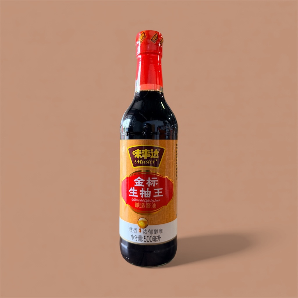 WSD Golden brand Soy Sauce 500ml 味事达金标生抽