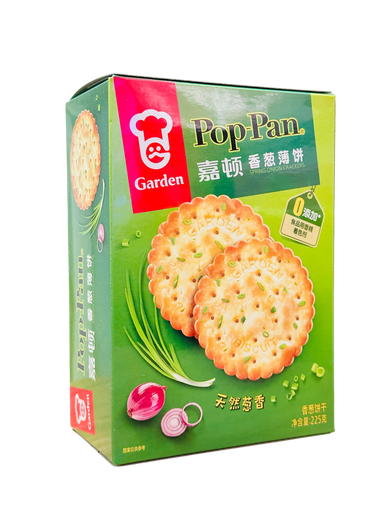 [JDBB] JD Chive Flav Thin Biscuits  225g 嘉顿香葱薄饼