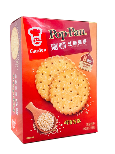[JDBBZM] JD Thin Sesame Biscuits 225g 嘉顿芝麻薄饼