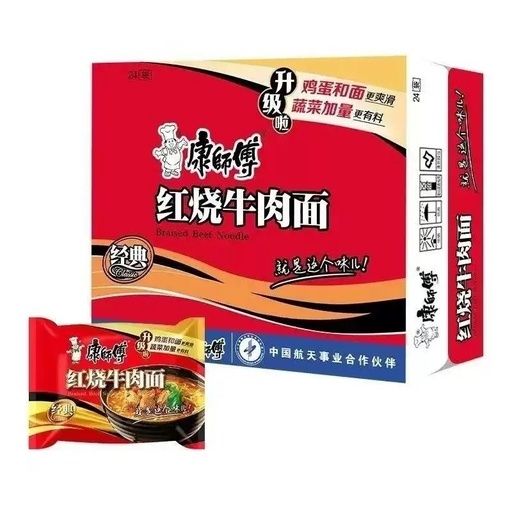 [KSFDMHSNR] KSF PK Noodles Stew Beef 104g 五入康师傅红烧牛肉面