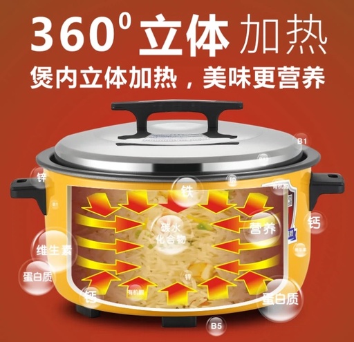 [ricecooker20] SY Electric Rice Cooker 8L 松宜20人电饭锅