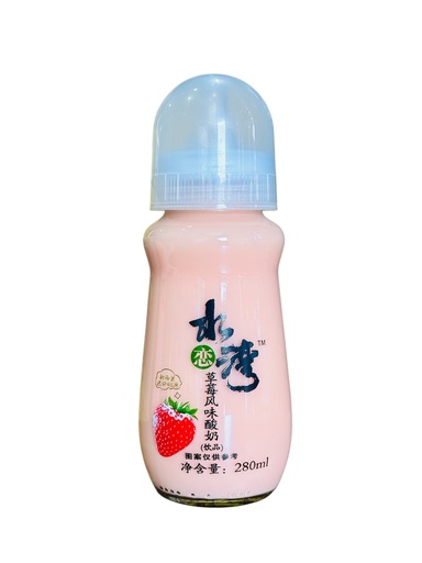 [SLW] SLW Yogurt Strawberry 280ml 水恋湾芒果风味酸奶草莓