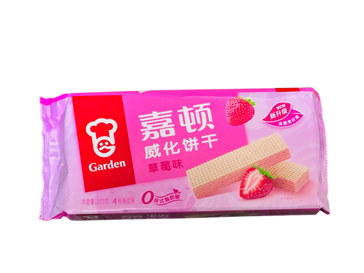 [JDWHCM] JD Strawberry Wafer 200g 嘉顿草莓威化饼