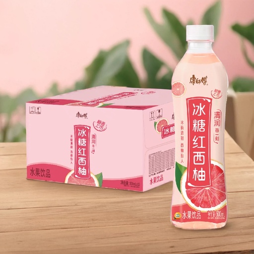 [KSFC500XY] KSF 500ml Grapefruit Drinks 康师傅冰糖红西柚