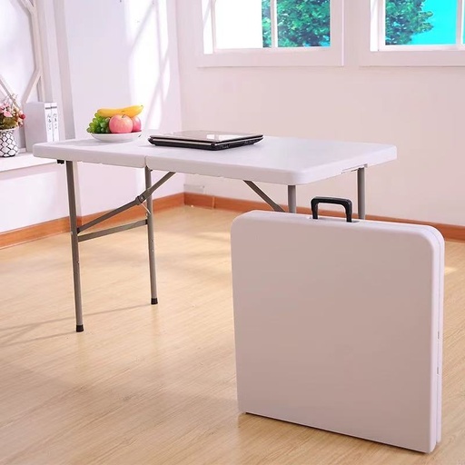 [FJZ122] Portable Folding Table 折叠桌120cm*74cm*74cm