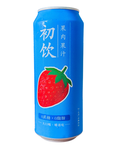 [CYCM500] CY Strawberry Drink  500ml 初饮-草莓果肉饮品