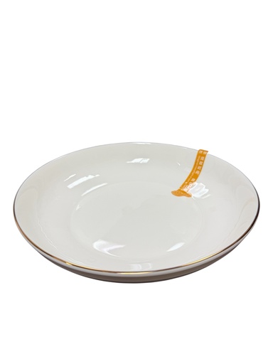 [XSL2025072986] CM Cermaic Plate  沢美9''防烫陶瓷饭盘 爱之屋