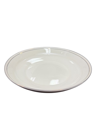 [XSL2025072987] CM Cermaic Plate  沢美7''无边陶瓷饭盘 祥云