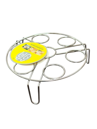 [XSL2025072994] MJJ Stainless Steel Steamer 萌吉吉4188三脚18#不锈钢蛋架