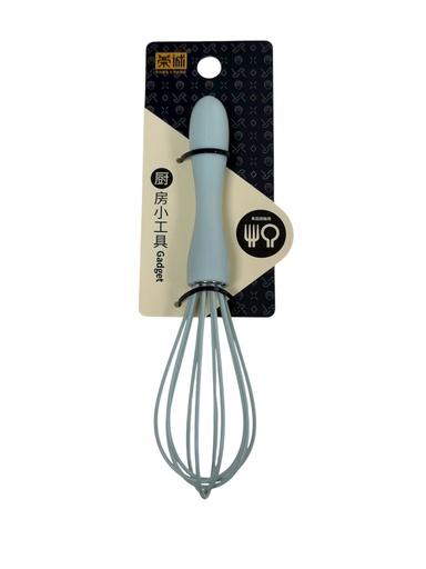 [YX281] RC Plastic Eggbeater荣诚9058-1 硅胶打蛋器8寸